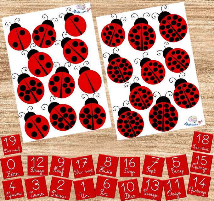 Box Montessori de pré-mathématiques 3-6 ans 