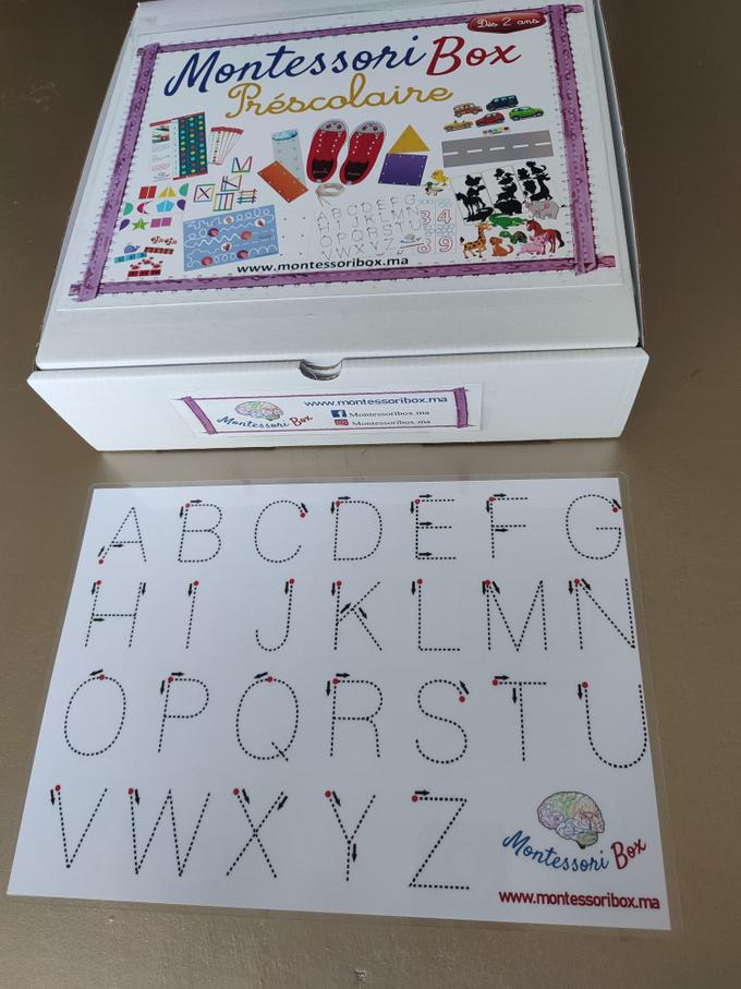 Box Montessori Préscolaire 2-4 ans 