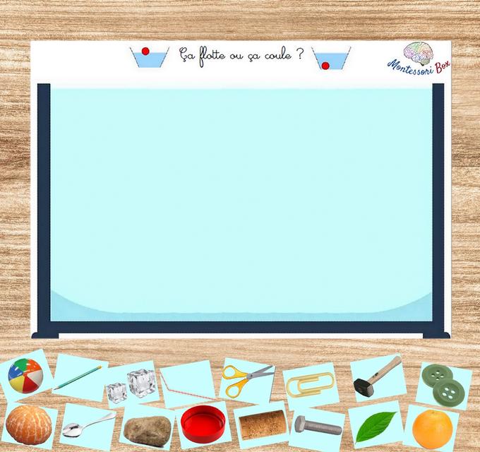 Box Montessori de logique 3-6 ans 