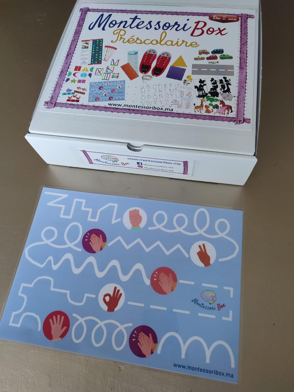 Box Montessori Préscolaire 2-4 ans 
