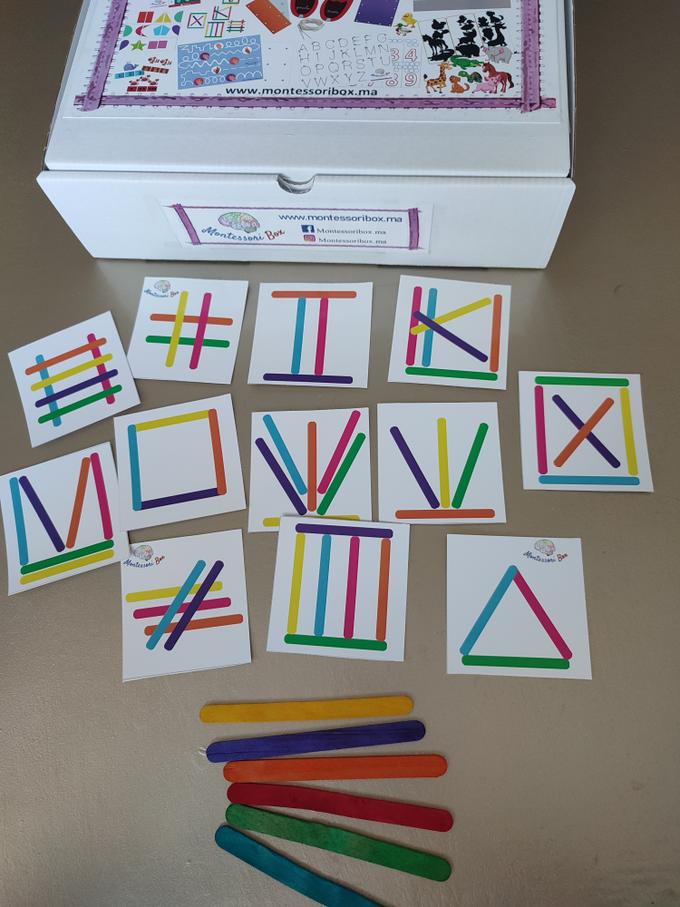 Box Montessori Préscolaire 2-4 ans 