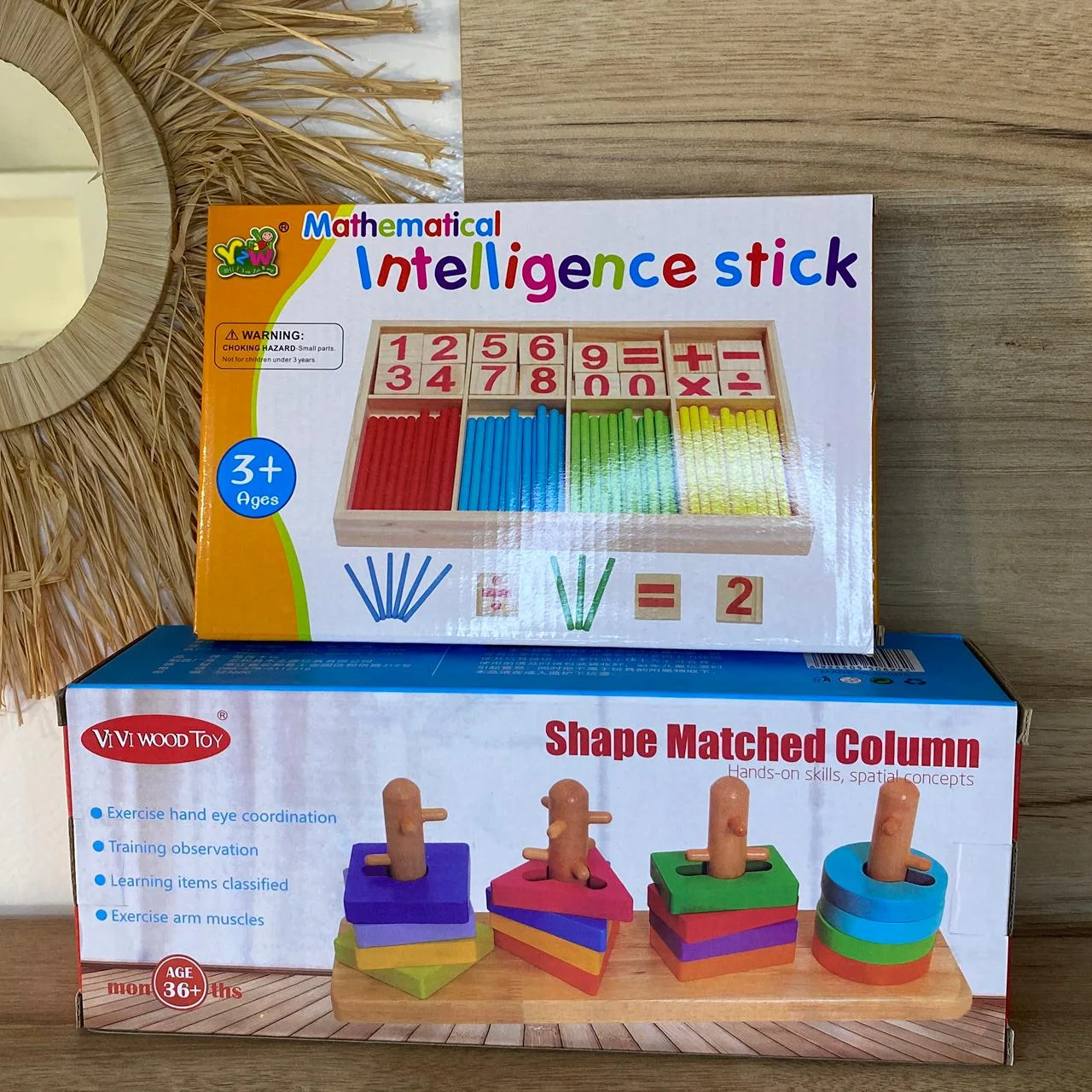 Pack 2 Jeux Montessori