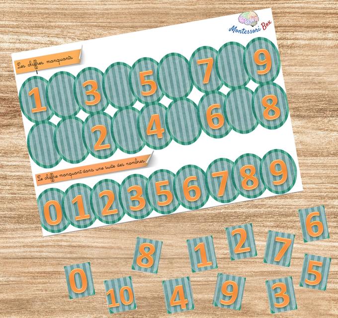 Box Montessori de pré-mathématiques 3-6 ans 