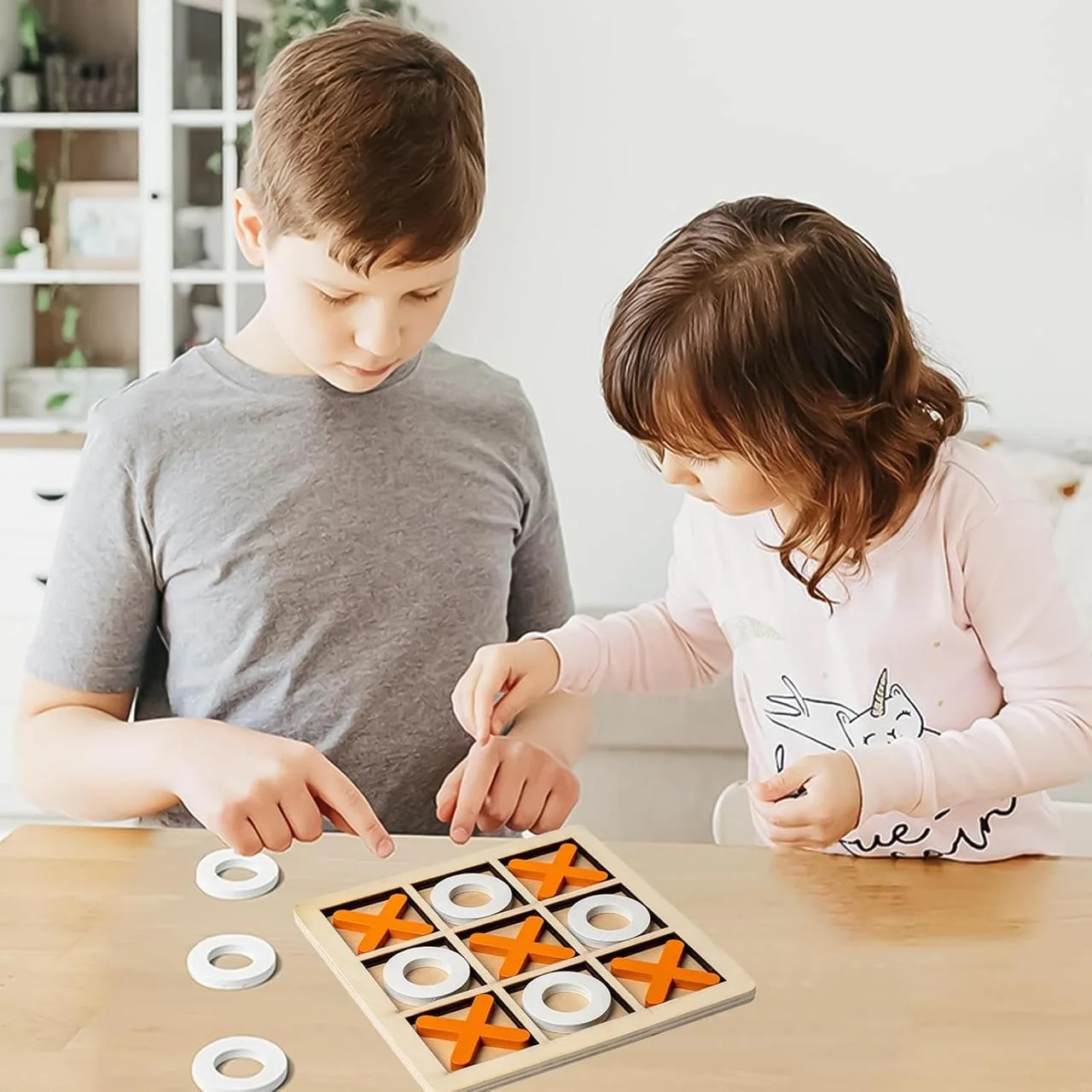 Pack 4 Jeux Montessori en Bois - Motricité, Logique & Découverte