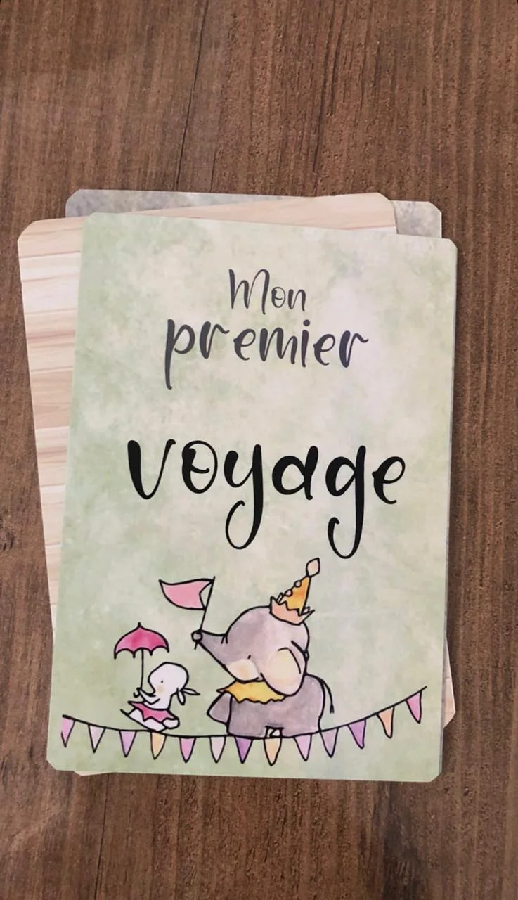 Pack cartes contrastées + souvenirs de bébé