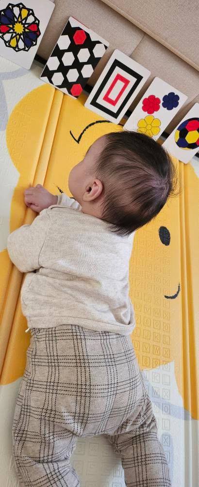 Cartes à motifs contrastés - 72 motifs pour éveil des bébés