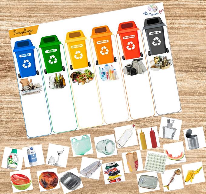 Box Montessori de logique 3-6 ans 