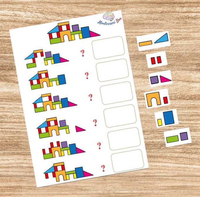 Box Montessori de logique 3-6 ans 