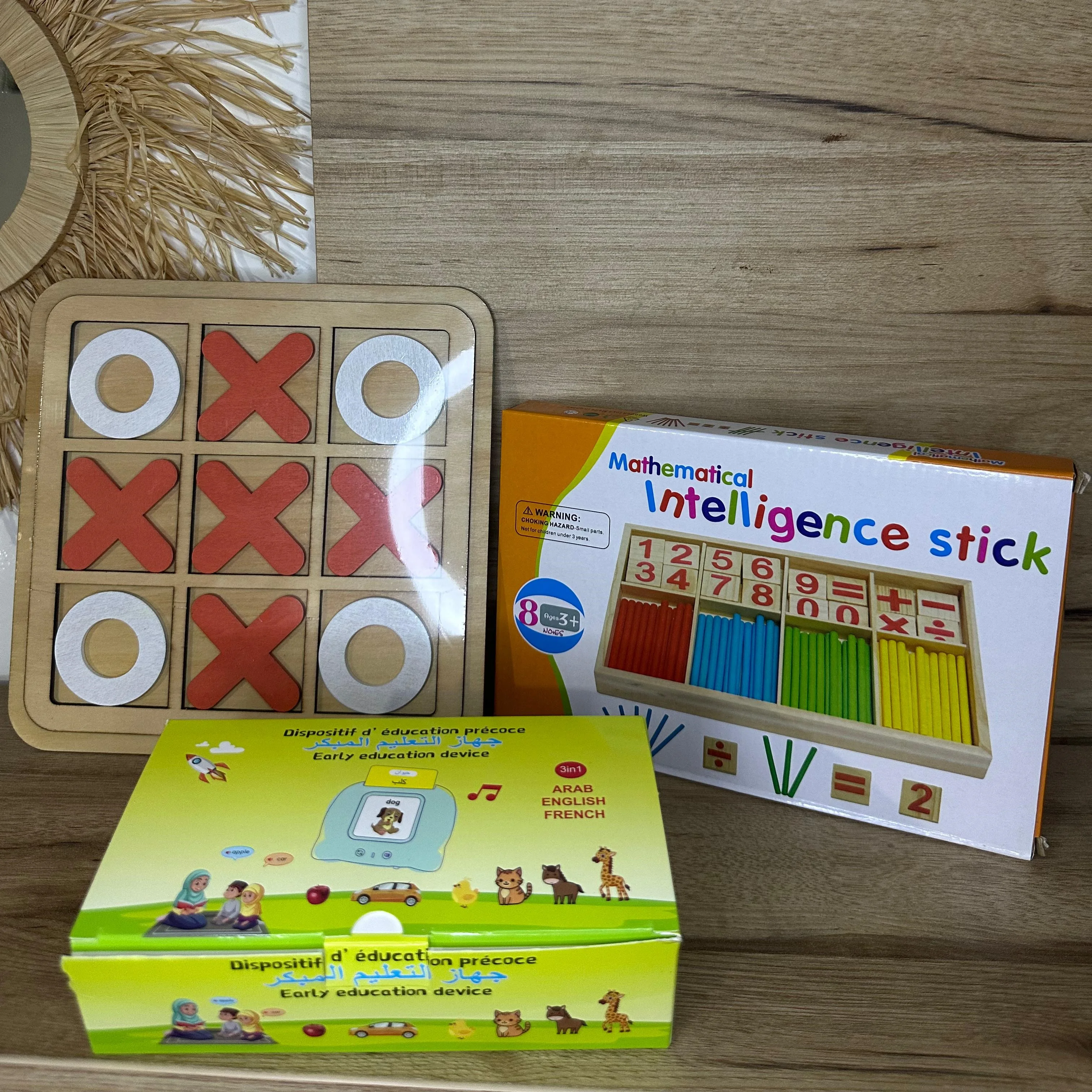 Pack 3 Jeux Montessori