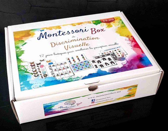 Box Montessori de discrimination visuelle 3-6 ans 