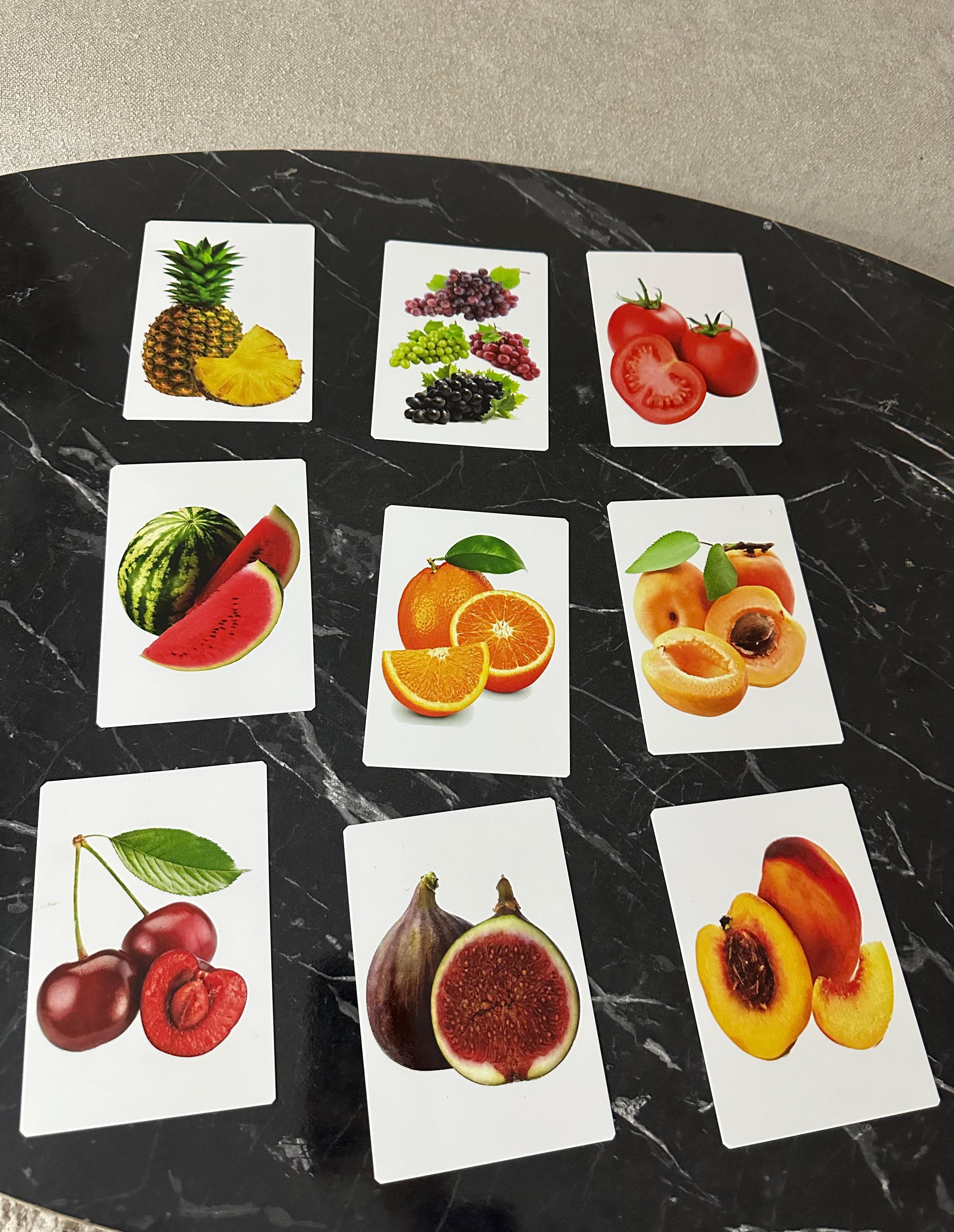 Cartes d'images éducatives - 96 motifs