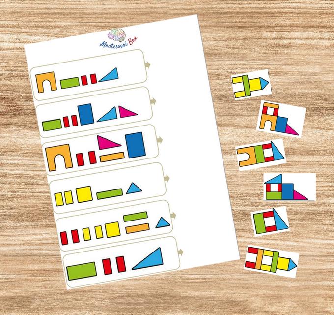 Box Montessori de logique 3-6 ans 