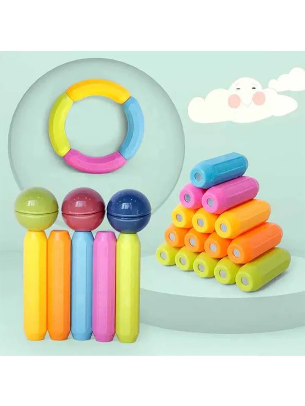 Jeu d'assemblage magnétique 42 pcs