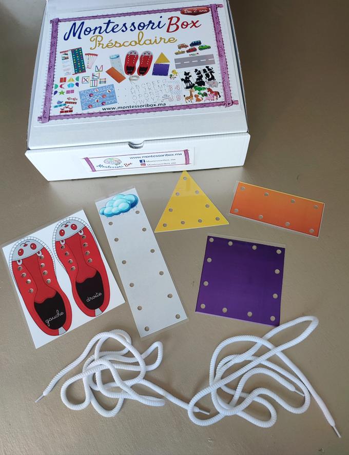 Box Montessori Préscolaire 2-4 ans 