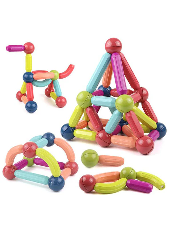 Jeu d'assemblage magnétique 42 pcs