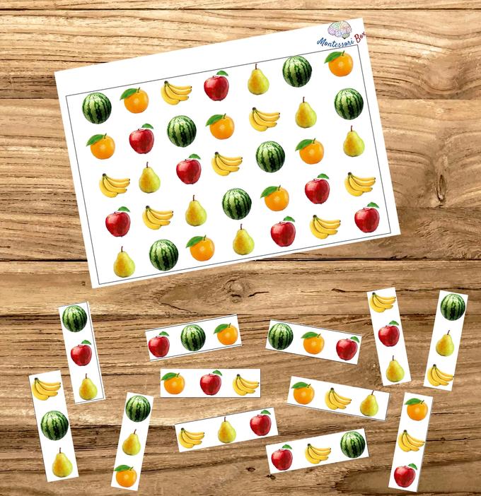 Box Montessori de discrimination visuelle 3-6 ans 