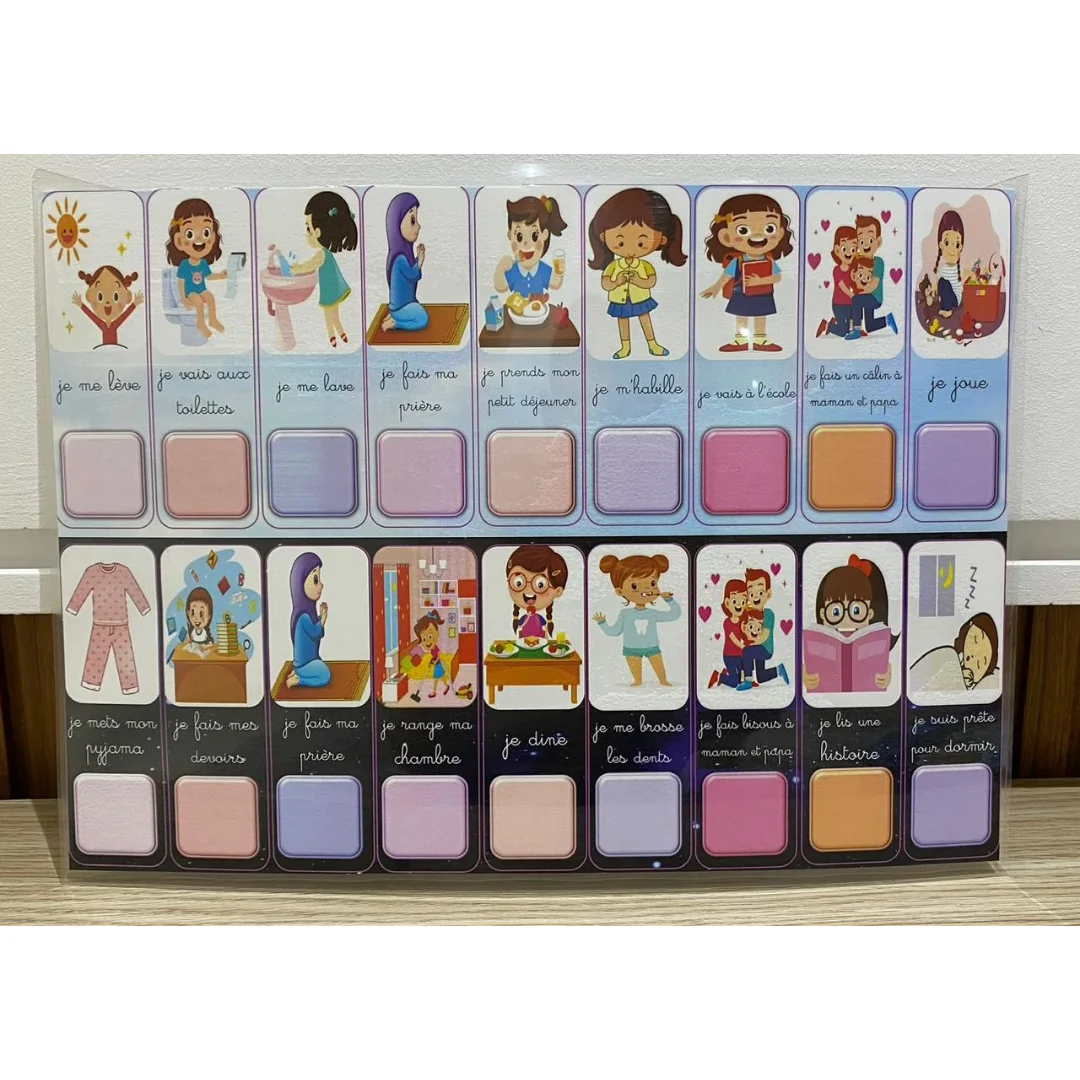 Tableau de motivation et récompense