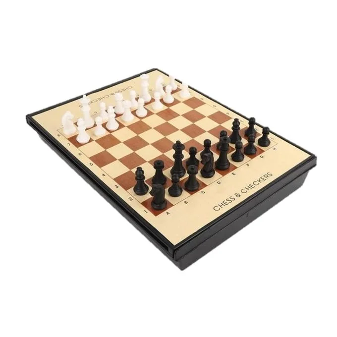 Combo 3 en 1 – Puissance 4, Échecs & Jeu de Dames
