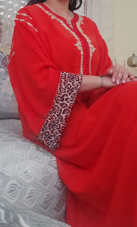 caftan orange