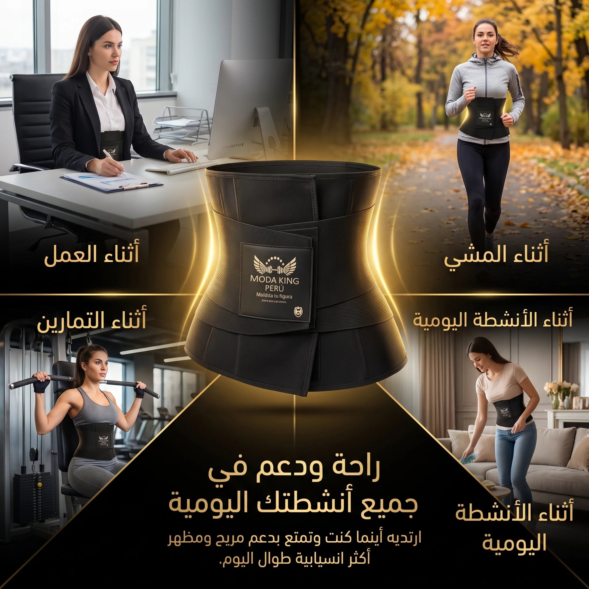 حزام شد الخصر الرياضي