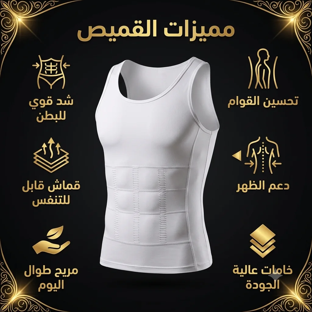 قميص شد الجسم للرجال