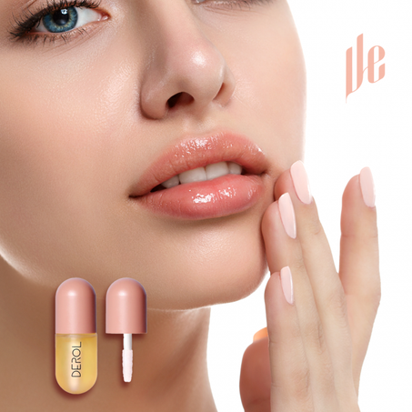 مصل الشفاه بزيت الزنجبيل