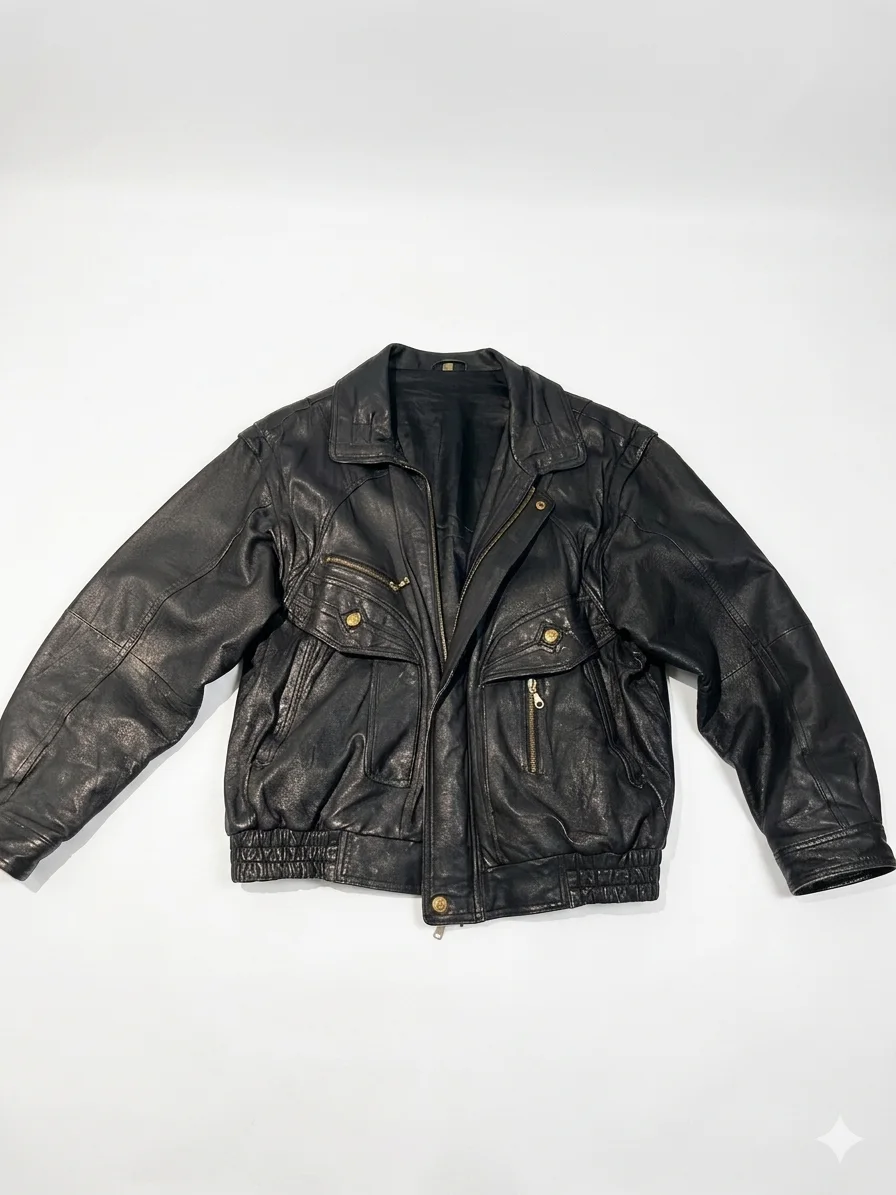 Bomber Leather Jacket Original