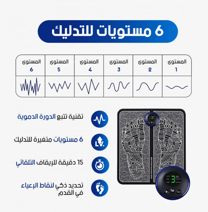 جهاز تدليك القديمين