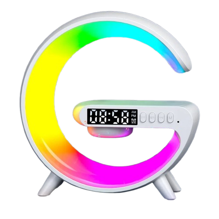 منبه و شاحن لاسلكي متعدد الوظائف