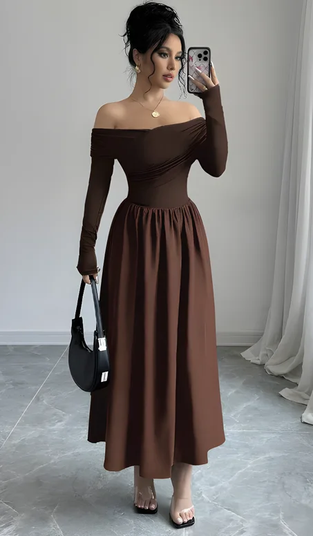 فساتين طويلة