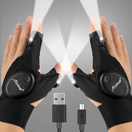 Gants LED Lumineux – Éclairez Vos Mains !
