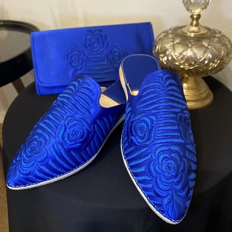 Babouche Layali Bleu Royal | شربيل ليالي أزرق ملكي