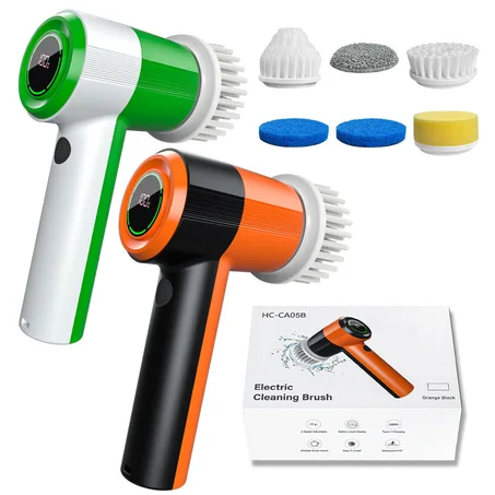 Portable Electric Cleaning Brush – Powerful Cordless Scrubber for Tough Dirt