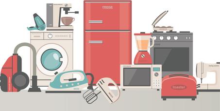 المطبخ والأجهزة المنزلية