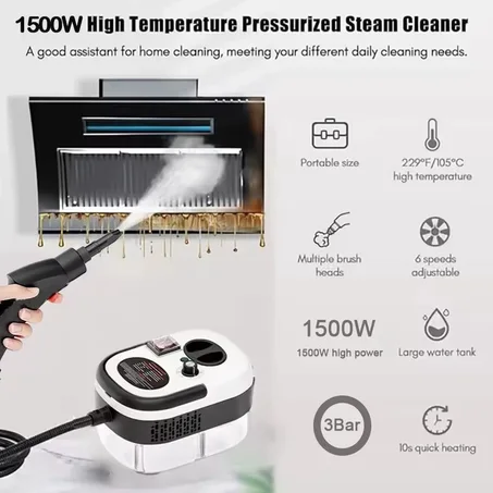 2500W Portable High-Pressure Steam Cleaner