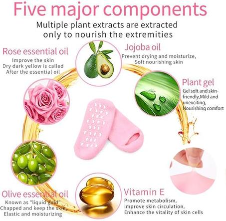 جوارب ترطيب القدمين