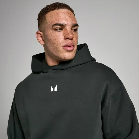 Oversized hoodie made with cotton