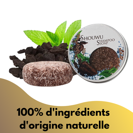 Shampoing vitul naturel pour éliminer les cheveux gris pour (Les Hommes et Les femmes)