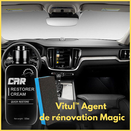 Vitul™ Agent de rénovation des pièces en plastique et en cuir etc.....