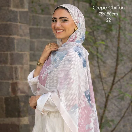 شال Crepe Chiffon