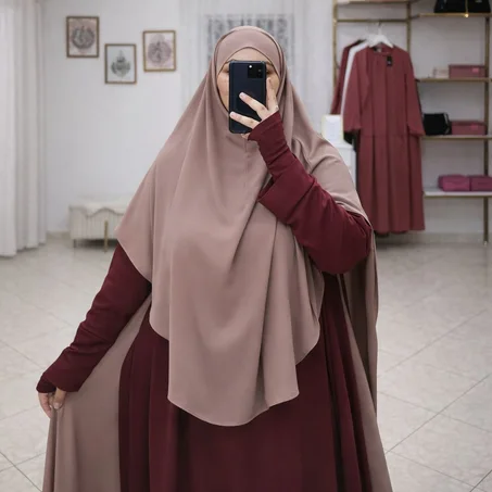 عباية بالشال