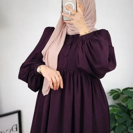 عباية كريب روزا