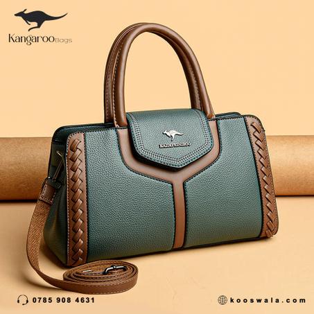 حقيبة نسائية ماركة (Kangaroo-m3) الأسترالية من الجلد الطبيعي