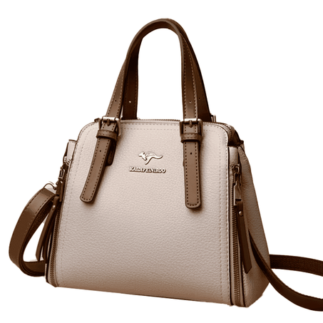 حقيبة نسائية ماركة (Kangaroo-m22) الأسترالية من الجلد الطبيعي