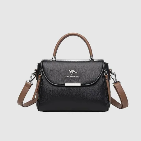 حقيبة ماركة أسترالية (Kangaroo-M14-Black) للذوق الكلاسيكي القوي