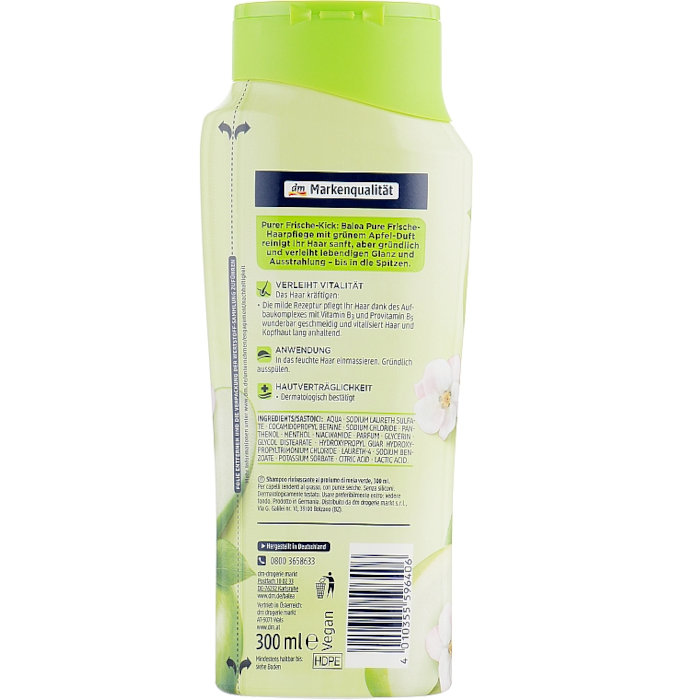 balea shampoo pure frische