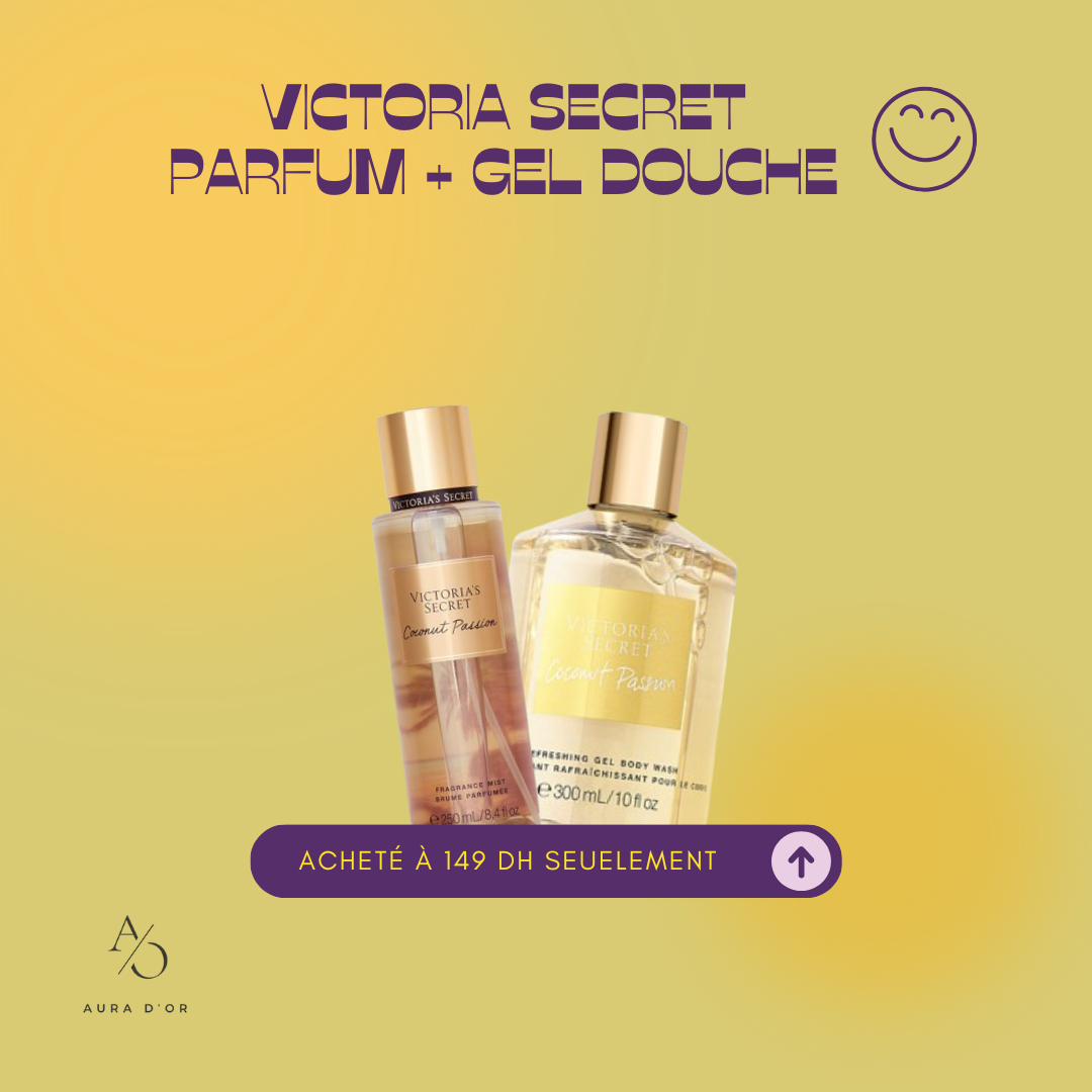 Victoria Secret Pack ( Parfum + Gel douche ) ghir b 149 dh