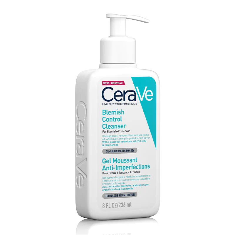 CERAVE Blemish control Cleanser (gel moussant anti-imperfection) 236ml
