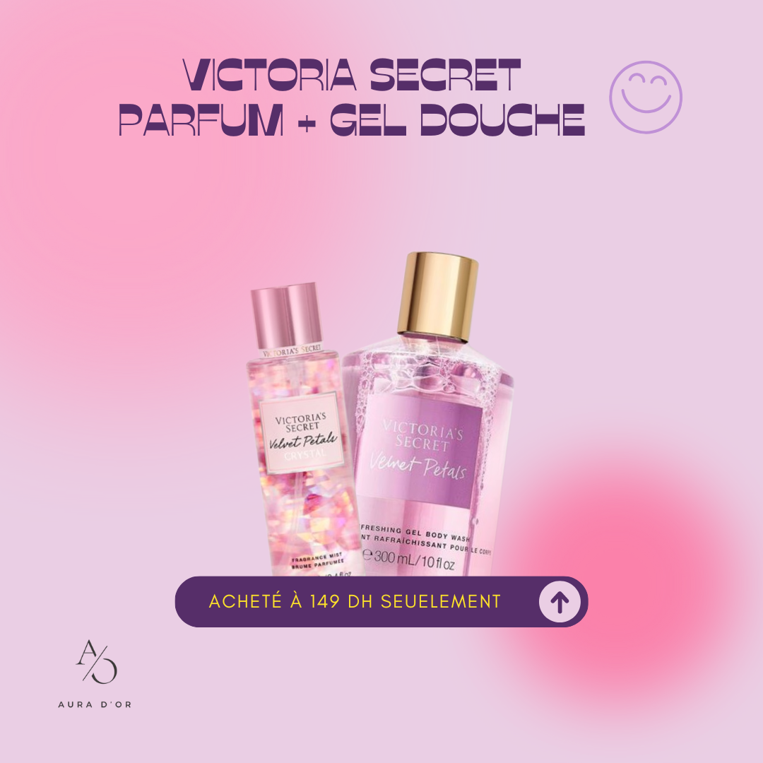 Victoria Secret Pack ( Parfum + Gel douche ) ghir b 149 dh