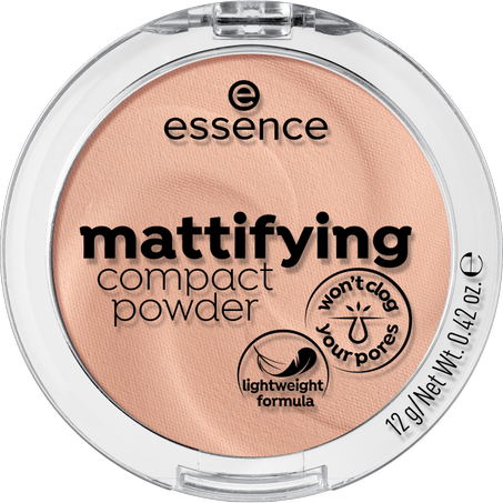 essence mattifying compact powder